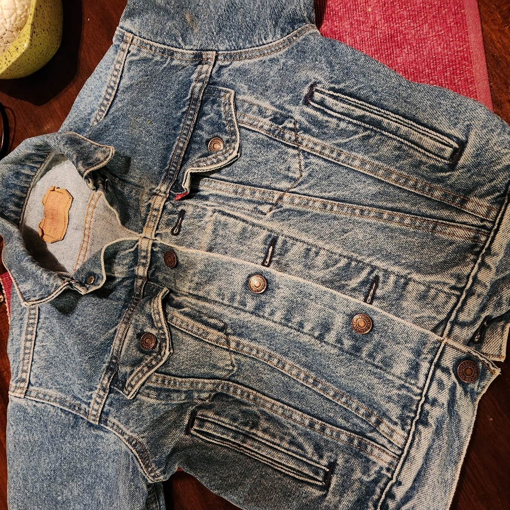Children's size small Levi's denim jacket